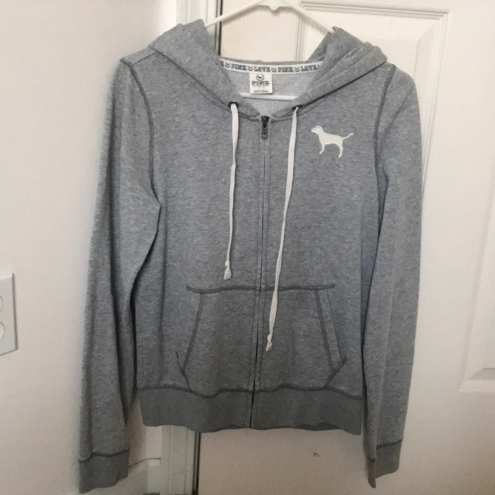 victoria’s secret full zip hoodie